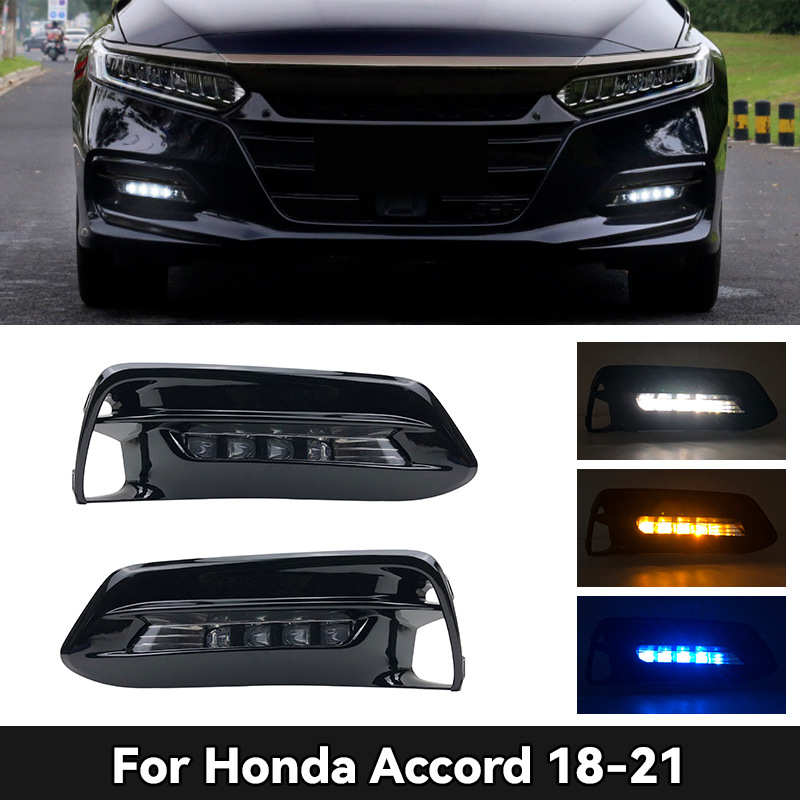 厂家直销适用于18-21款雅阁日行灯 Honda Accord DRL日间行车灯流