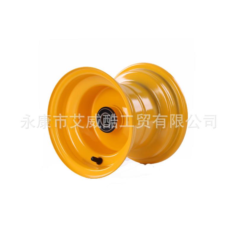 草坪割草机 拖车轮毂6寸带轴承轮毂6x4 .5可配15x6.00-6轮胎