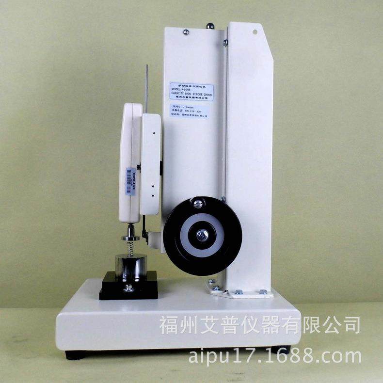50公斤规格手动弹簧试验机K-50HB弹簧拉力压力测试机测试仪