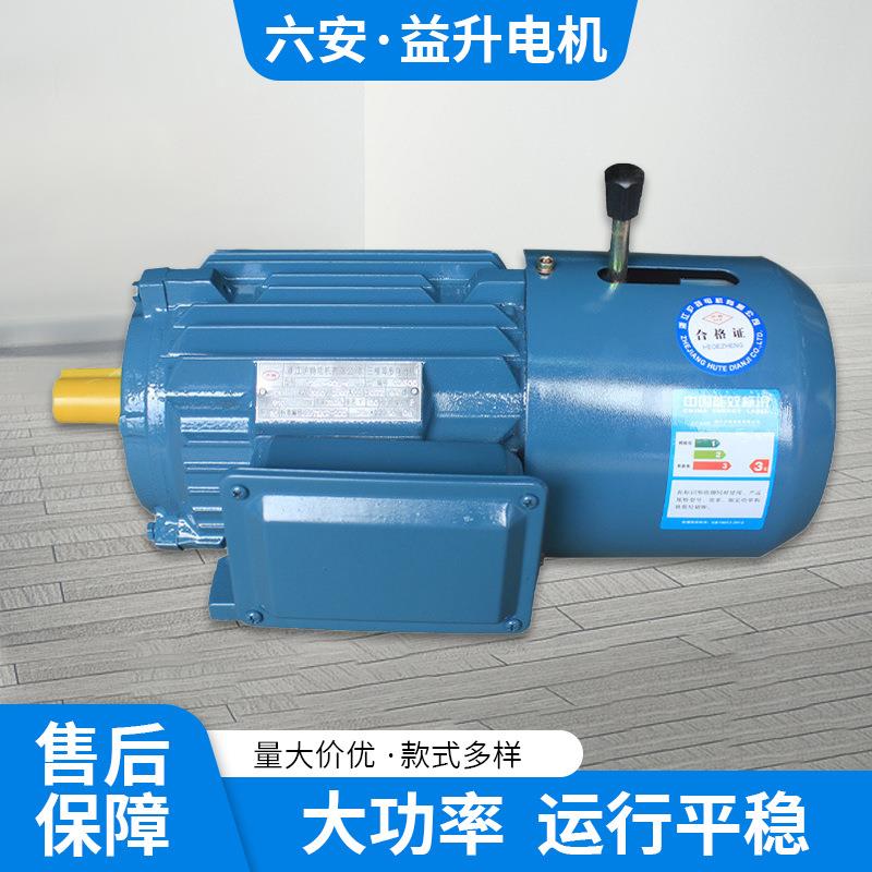 YEJ2电磁制动三相异步电动机YEJ200L-4极30W三相交流刹车电机