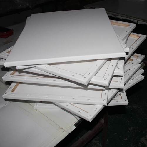 工厂直销60X60成品油画内框手工油画框实木油画框正方形布