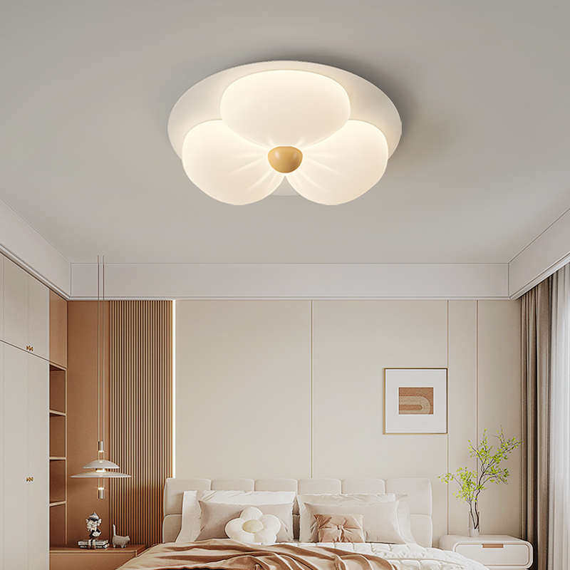 奶油风客厅吸顶灯现代简约法式花朵护眼卧室儿童房间灯具,家装灯饰光源,智能吸顶灯,淘宝优惠券,粉丝福利购,淘宝优惠卷