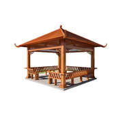 大型不锈钢钢结构异形廊架 园林景区公园金属铝板景亭不锈钢长廊