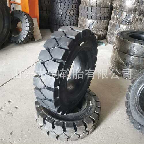 林德型专用叉车实心胎7.00-20可配钢圈700-20叉车实心工程轮胎