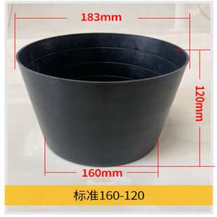 国标带盖预埋件 pvc预埋套筒 预留套管 水电预留洞模具 塑料黑桶