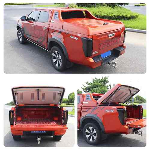 Triton-L200/BT-50/Amarok皮卡车后箱盖改装后备箱盖防盗跨界平盖