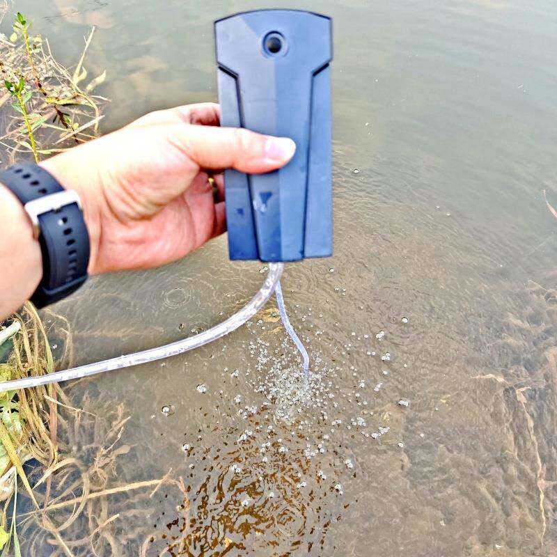 新款直销充电增氧泵抽水泵户外钓鱼洗手取水器便携氧气泵供氧泵养