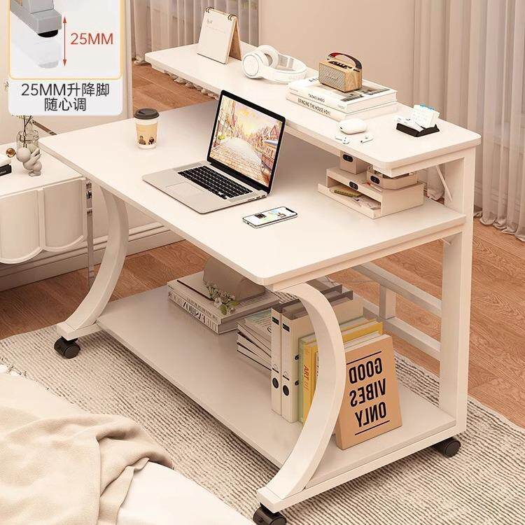 小型电脑桌子小户型床边桌台式家用可移动书桌卧室单人简易学习桌