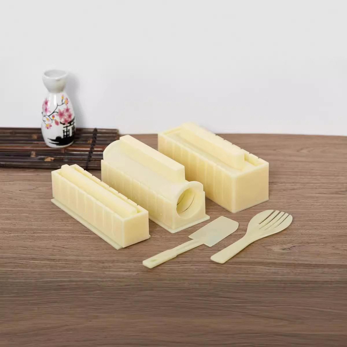 寿通司器海苔寿司模具YH-10PS方形圆形形饭团DIY料理工具01件套版