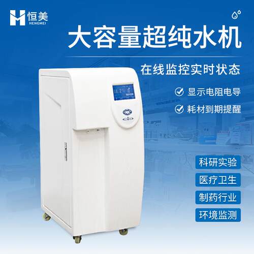 超纯水机大容量立式实验室气象氨基酸分析离子发射光谱超纯水仪器
