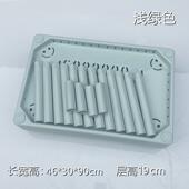 高档浴 五架层长方形塑料室置架大号化妆室物置物架脸盆置物收 包邮