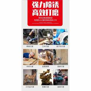 大白熊100百叶片打磨片角磨机百叶轮不锈钢金属抛光砂布轮磨光片