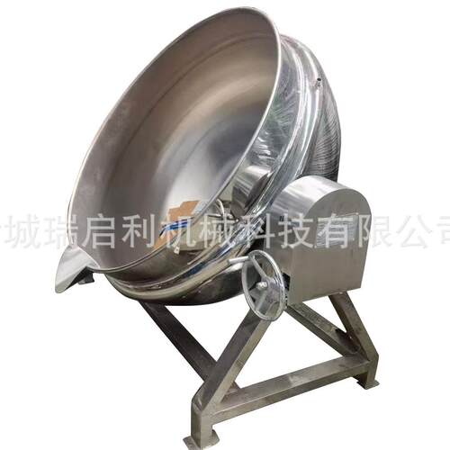 夹层锅可倾式蒸汽加热酱牛肉猪蹄熬汤适用各种工厂设计安装