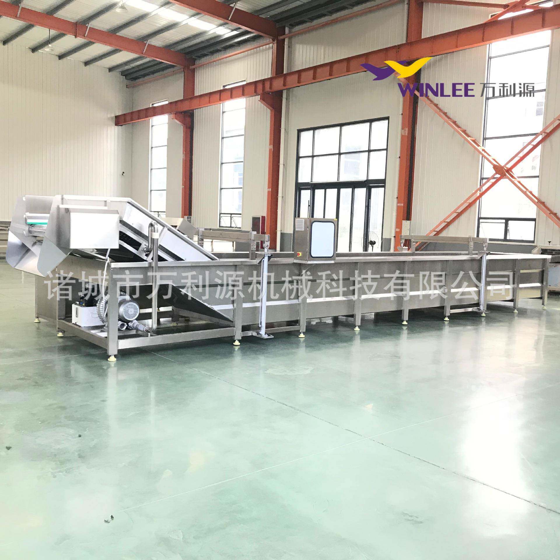 无骨鸡爪水浴式解冻设备 冻盘鱿鱼缓化解冻机 奶制品鼓泡式化冻机
