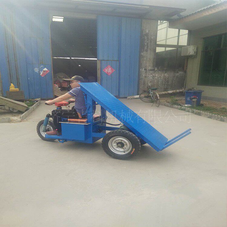 电动座驾式手推拉砖车节能爬坡小型运输车二轮手推式电动车