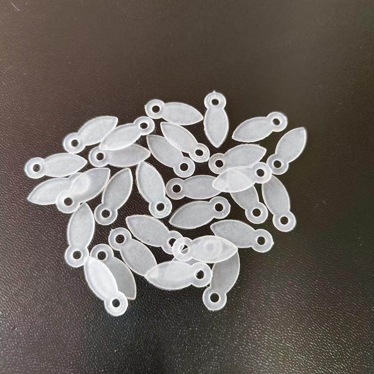 透明白色塑料瓜子片摆台相框固定背板专用扣瓜子钉9*21mm1万/包