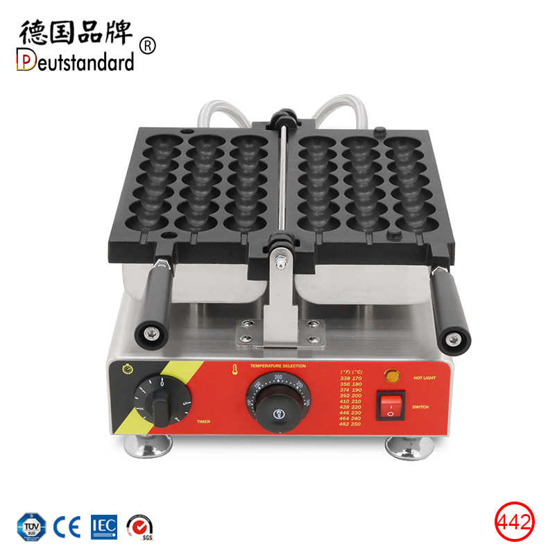 商用华夫饼机华夫串串烧台式早餐松饼设备电热七颗葫芦松饼电饼铛