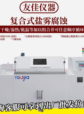 东莞复合式盐雾试验箱五金件盐雾机90型腐蚀老化试验箱PP外壳喷雾