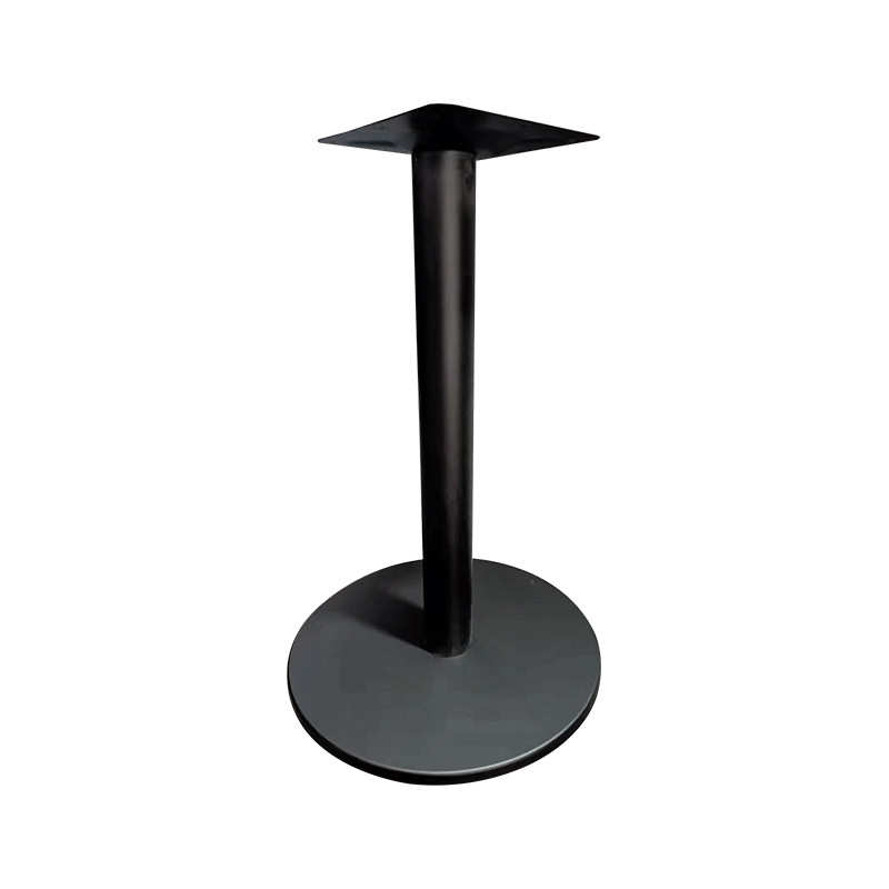 圆桌西餐餐桌脚不锈钢洽谈底座桌桌复古支架桌子支撑架咖啡厅桌脚