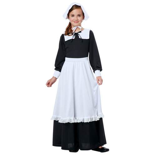 Child maid dress up maid headscarf collar apron three sets