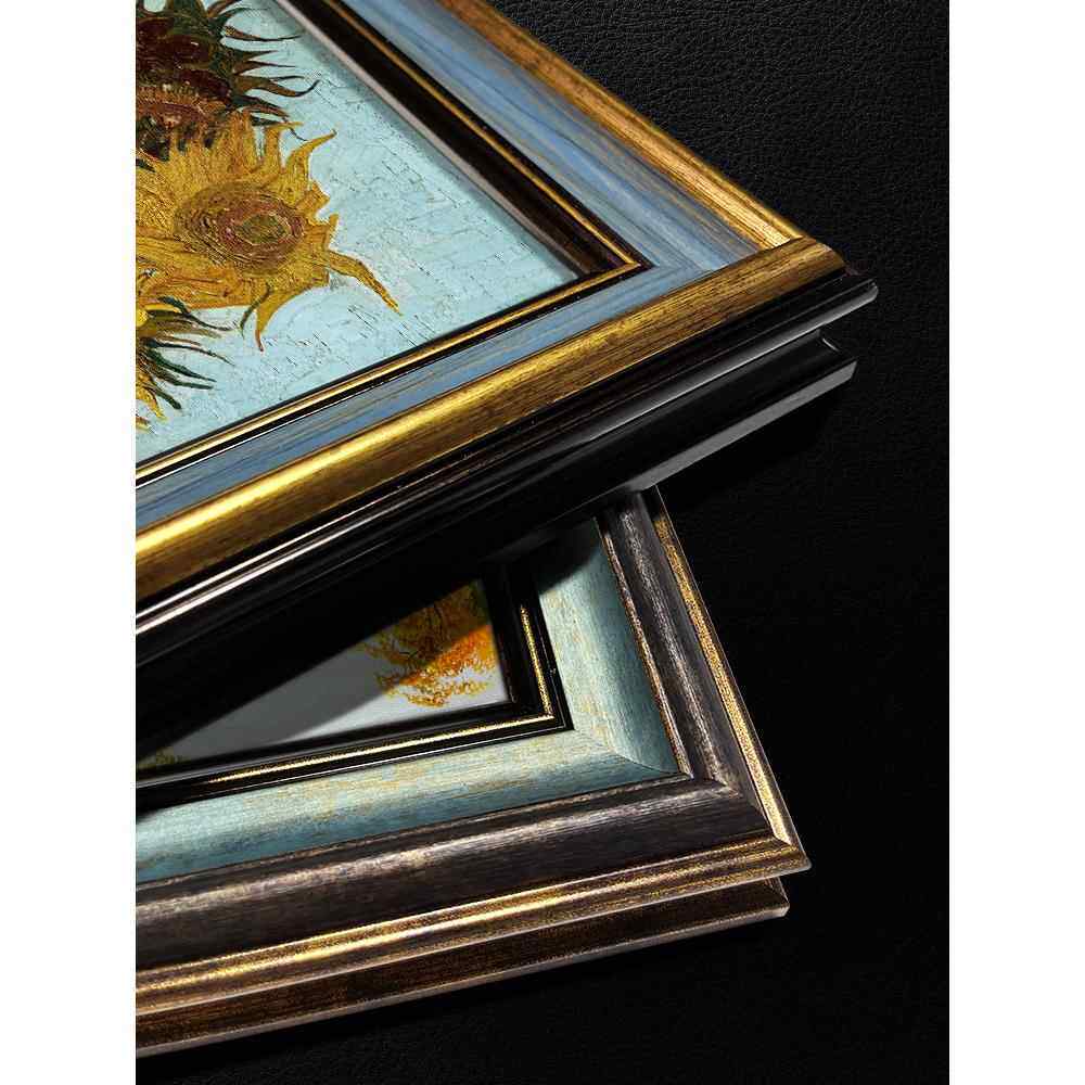 油画框外框镜框全家福装裱定制大尺寸欧美式复古相框架欧式字画