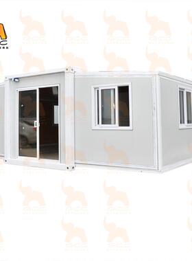 集装箱板房带装修住人移动膨胀可拓展双翼折叠房集成房屋蝴蝶箱房