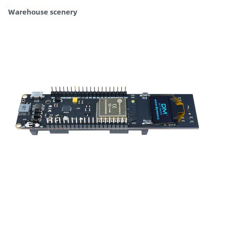 wemos ESP32 WIFI无线蓝牙模块带18650电池座+0.96英寸OLED开发板