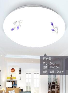 新款直销LED吸顶灯圆形面包灯工程款30cm走廊卧室客厅出租房过道