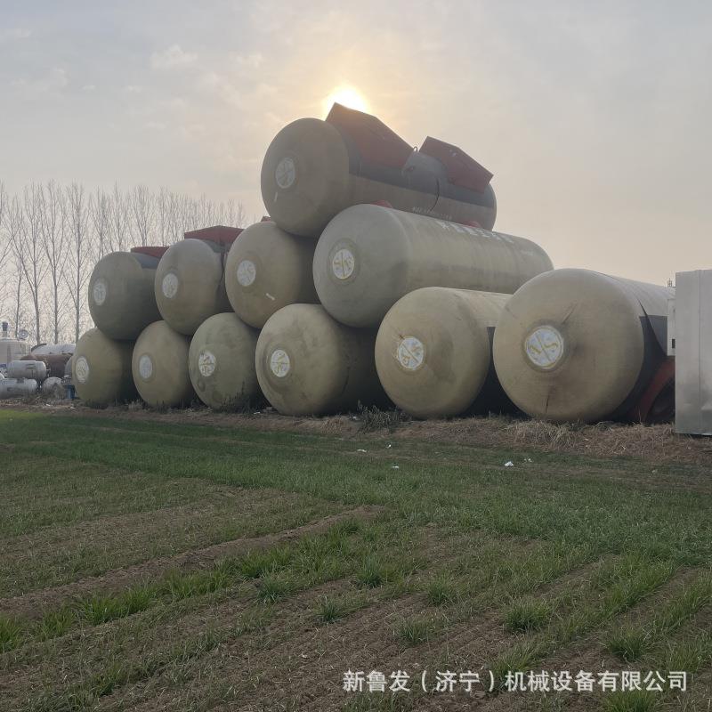 二手SF双层储油罐 柴油储存罐油站汽油地埋储存罐 30立方卧式罐