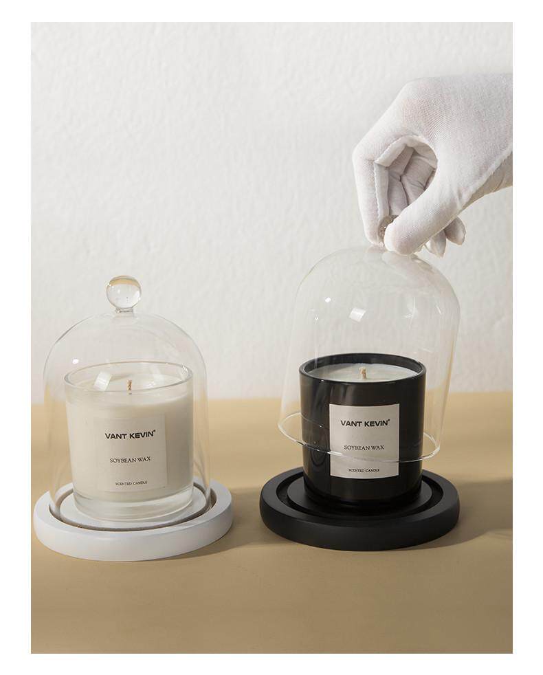 Ароматерапия Пылезащитный чехол 香氛蜡烛玻璃专用防尘罩大透明灭烛罩客厅桌面摆件扩香石玻璃罩