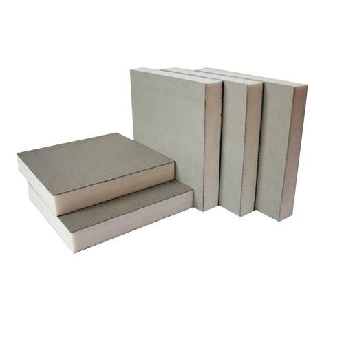 外墙保温聚氨酯板b1级阻燃隔热冷库板室内隔音板阻燃泡沫板厂家