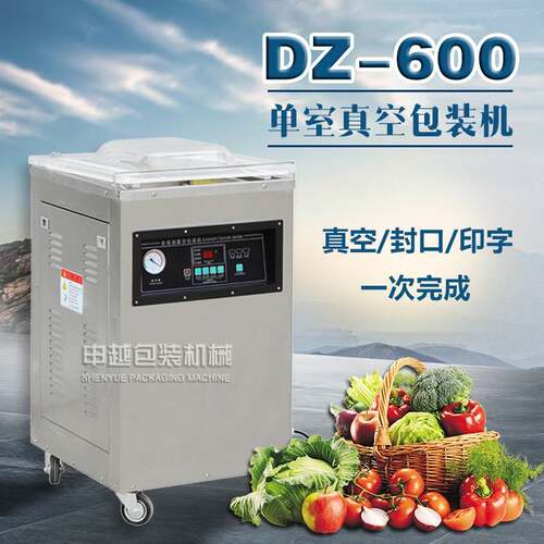 DZ-600单室真空包装机豆制品保鲜鱼虾密封包装线路板真空机