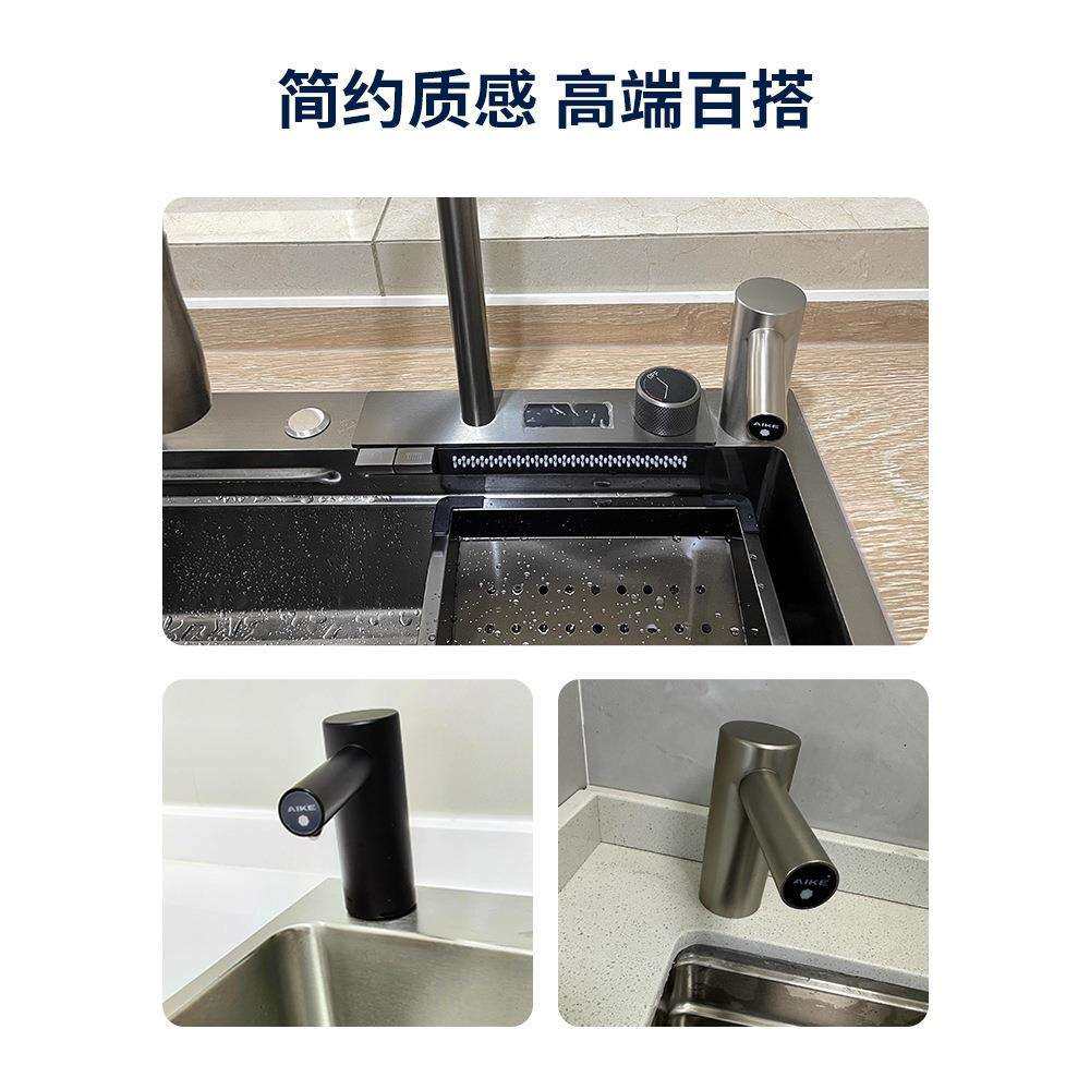 房水槽洗洁精自动感应器厨龙式电动皂液出液器器泡沫洗手头液机88