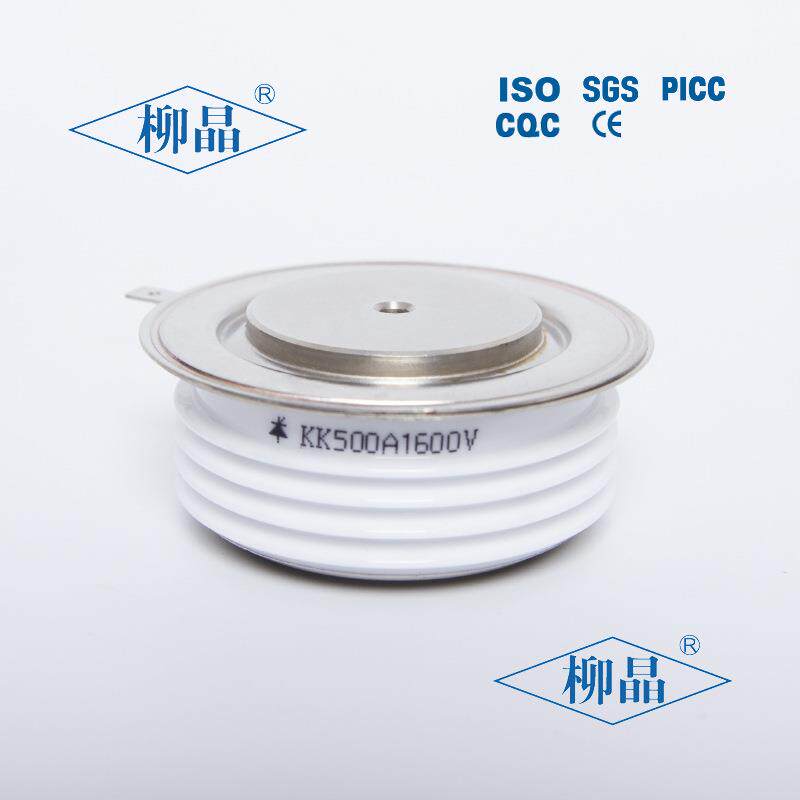 柳晶单向快速晶闸管KK500A1600V 无轨电车斩波调节可用可控硅500A