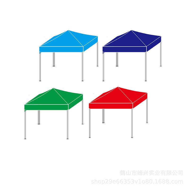 户外广告帐篷印字四脚雨棚遮阳棚折叠停车棚伸缩帐篷大伞摆摊展销