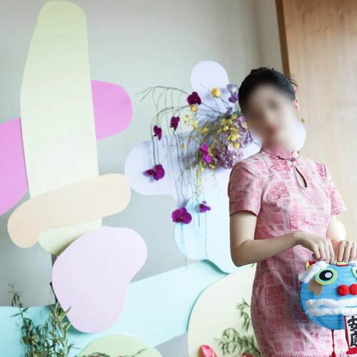 结婚装超大多巴胺31231喜字房外KT板婚布置晨饰拍照背景道具户婚