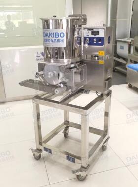 l汉堡肉饼成型机压肉器 鱼饼上浆塑形机 圆形鸡排成型设备商用