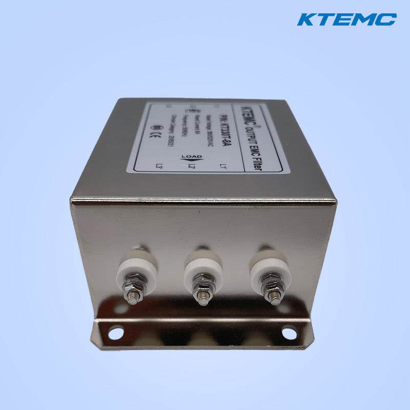 KTEMC变频器输出电源滤波器380v三相交流抗干扰电源净化8A16A30A