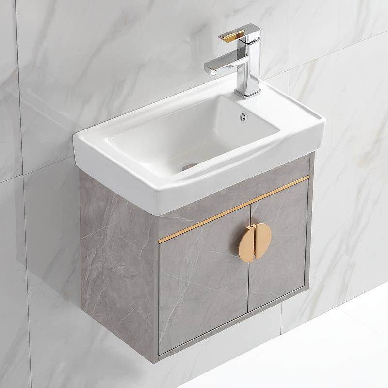 智能浴室柜洗手盆陶瓷一体盆挂墙式洗漱台卫生间洗脸盆柜组合30cm,家装主材,浴室柜组合,淘宝优惠券,粉丝福利购,淘宝优惠卷