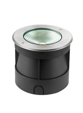 跨境15W20W30W50W LED圆形不锈钢IP65路灯多色庭院灯埋地灯