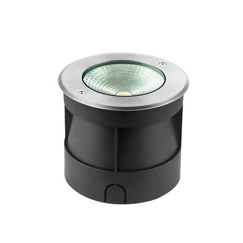 跨境15W20W30W50W LED圆形不锈钢IP65路灯多色庭院灯埋地灯