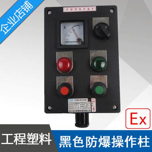 LBZ58A2B1D2K1防爆防腐操作柱2指示灯2按钮1仪表1开关防爆操作柱