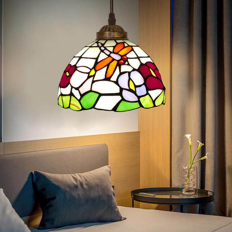 美式地中海复古欧式田园餐厅吧台灯咖啡厅玄关阳台走廊楼梯间吊灯