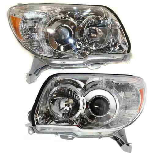 适用于专用2006-2009款丰田4Runner黑底前照大灯8113035441