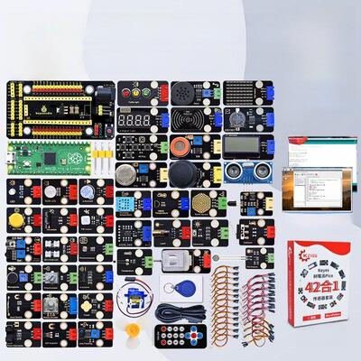 树莓派pico传感器套件microPython编程学习RaspberryPi开发板套装