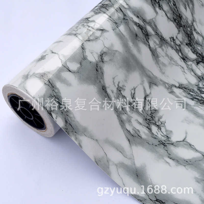 仿大理石贴纸防水防油贴纸厨房桌子橱柜装饰家具翻新壁纸烤漆墙纸