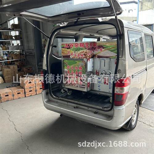 汽油玉米膨化机厂家 家用电杂粮膨化机 车载汽油组合膨化机