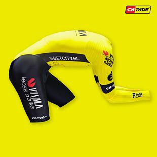 维斯玛VISMA车迷版公路计时赛长袖连身服 专业TT竞技款120kg坐垫