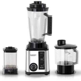 3in1多功能破壁机blender耐用不锈钢3升大容量搅拌料碎冰机榨汁机
