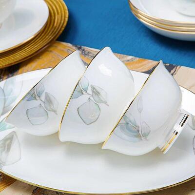 Bowl and Dish Set for Home High Temperature Luxury 2025 Jing